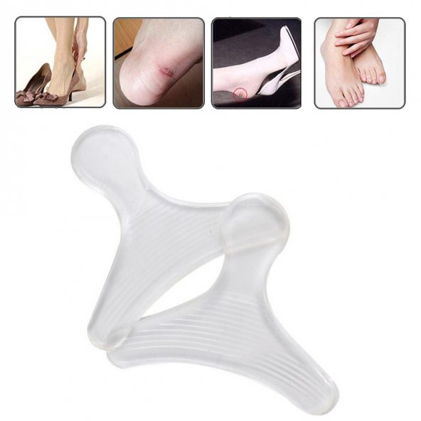 Silikon Ayakkabı Topuk Vurma Önleyici T Şekil 1 Çift - 5