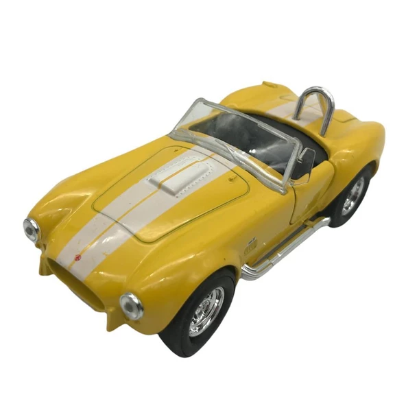 Farbu Oyuncak 1:38 Metal Çek Bırak Araba 1965 Shelby Cobra 427 S/C 43761D - 4