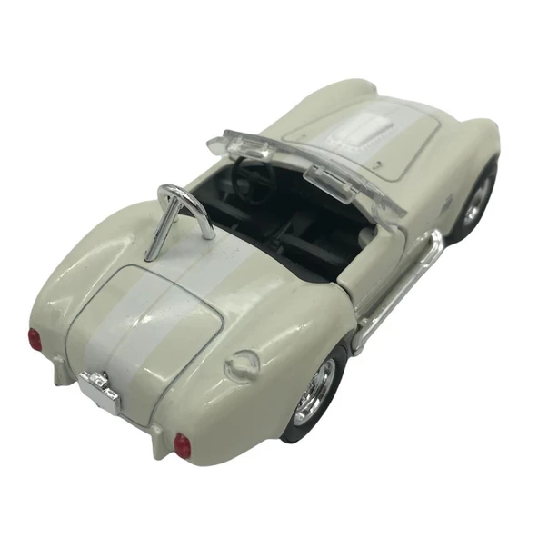 Farbu Oyuncak 1:38 Metal Çek Bırak Araba 1965 Shelby Cobra 427 S/C 43761D - 11