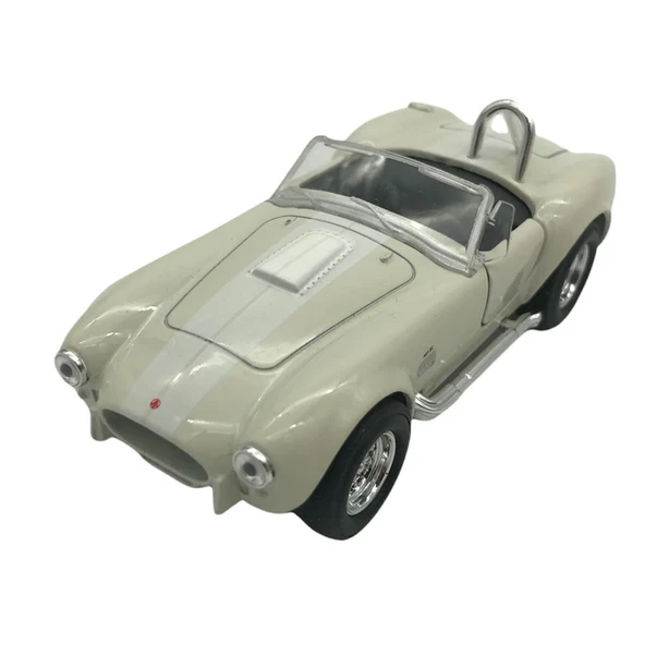 Farbu Oyuncak 1:38 Metal Çek Bırak Araba 1965 Shelby Cobra 427 S/C 43761D - 3