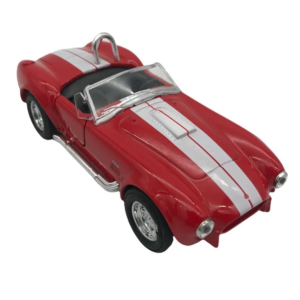 Farbu Oyuncak 1:38 Metal Çek Bırak Araba 1965 Shelby Cobra 427 S/C 43761D - 6