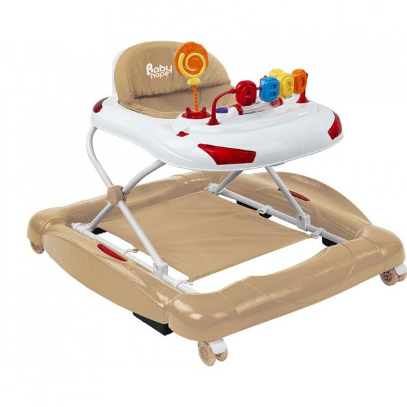 Babyhope 219 Tobby Sallanan Yürüteç Kahverengi - 3