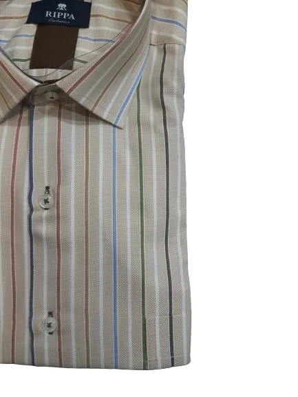 Rippa Erkek Klasik Çizgili Gömlek Rp001 - 4