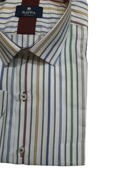 Rippa Erkek Klasik Çizgili Gömlek Rp001 - 6