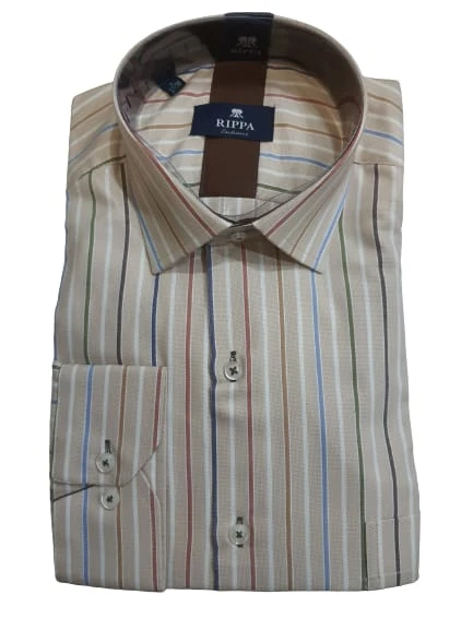 Rippa Erkek Klasik Çizgili Gömlek Rp001 - 3