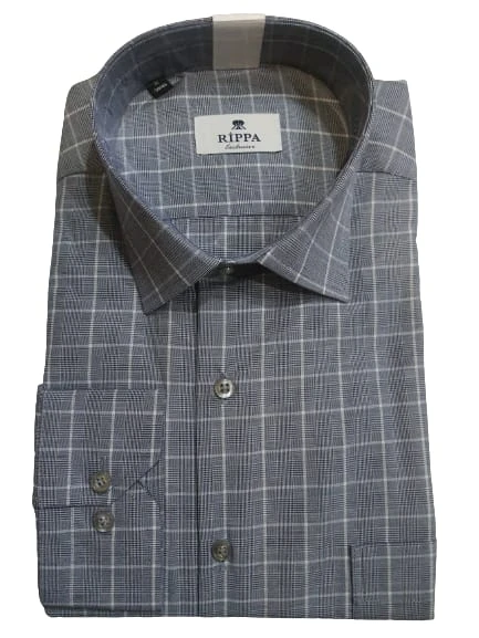 Rippa Erkek Klasik Kareli Gömlek Rp002 - Resim 9