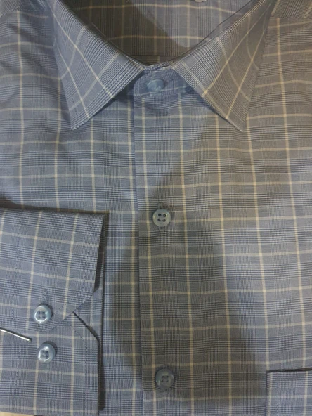 Rippa Erkek Klasik Kareli Gömlek Rp002 - Resim 5