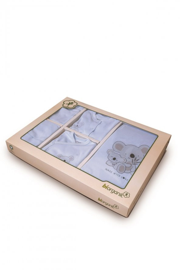 Bibaby Bi Organik Basic 10 Parça Hastane Çıkışı 63138 Mavi - 4