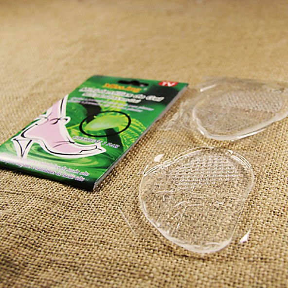 Topuklu Ayakkabı Tabanlığı Kaydırmaz Silikonlu İnce 1 Çift - 3