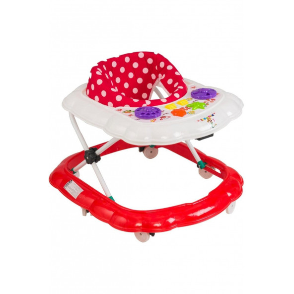 Oyuncaklı Kademe Ayarlı Bebek Yürüteci - 3