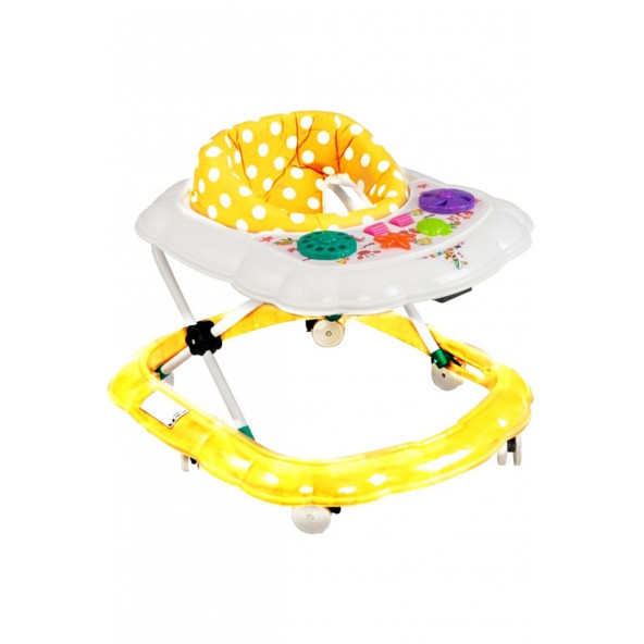 Oyuncaklı Kademe Ayarlı Bebek Yürüteci - 5