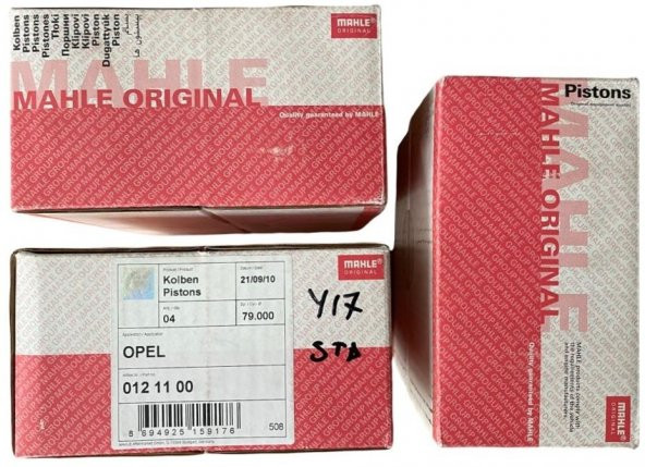 CORSA C COMBO C PİSTON SEGMAN STD 79 MM Y17DT Y17DTL Y17DTH, 0121100