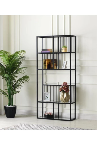 Matis Dekoratif Kitaplık 80x30x180 - 3