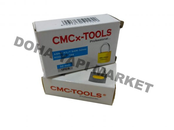 Cmc-tools Sarı Asma Kilit 32Mm