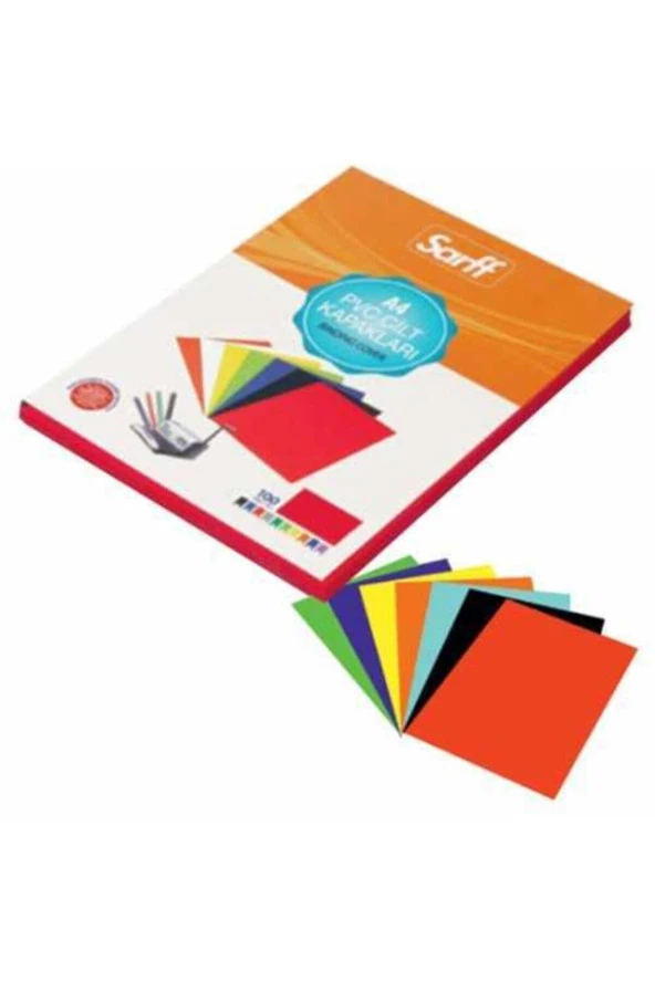 Sarff Cilt Kapağı Plastik Opak A3 450 Micron Beyaz (50 Li Paket)