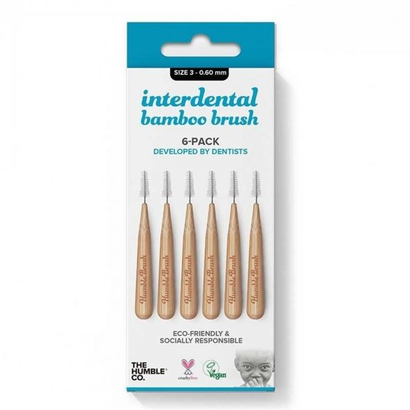 Humble Brush Bamboo Arayüz Diş Fırçası Size-3