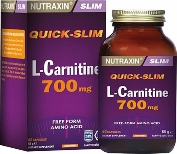 Nutraxin Quıck - Slim L - Carnitine 700 Mg 60 Tablet