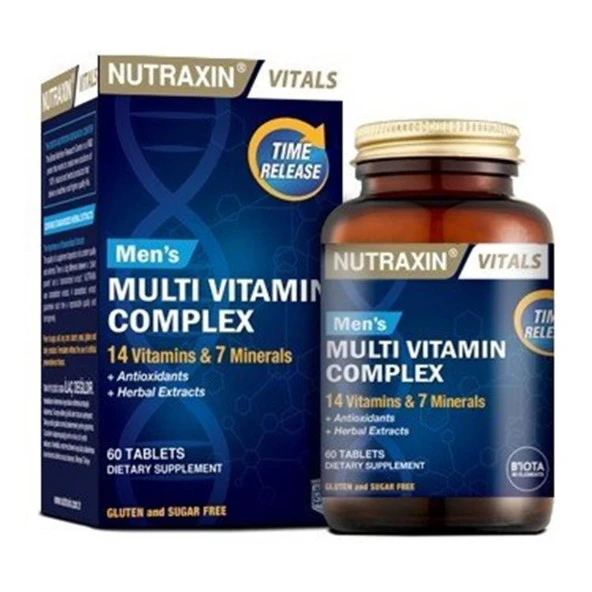 Nutraxin Men´s Multi Vitamin Complex 60 Tablet