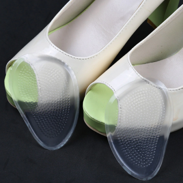 Topuklu Ayakkabı Tabanlığı Kaydırmaz Silikonlu Kalın 1 Çift - 2