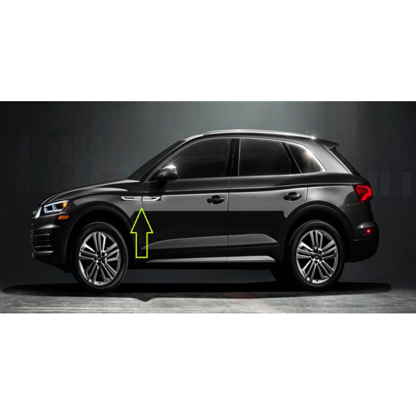 Audi Q3 S Line Logo Yan Çamurluk 3M 3D Damla Silikon Yeni Nesil Logo Amblem - 4