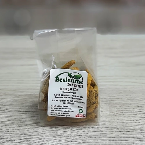 BESLENME DEDEKTİFİ Zerdeçal Kök (68 Gr)