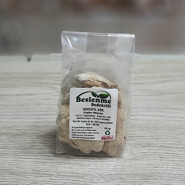 BESLENME DEDEKTİFİ Zencefil Kök (68 Gr) ürün görseli