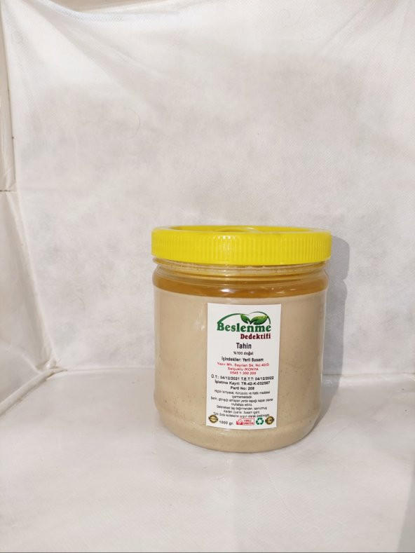 BESLENME DEDEKTİFİ Tahin 1Kg