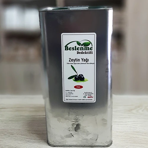 BESLENME DEDEKTİFİ Zeytin Yağı Soğuk Sıkım 5 Lt