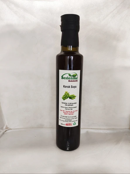 BESLENME DEDEKTİFİ Koruk Suyu 250 Ml