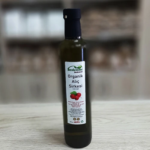 BESLENME DEDEKTİFİ Organik Alıç Sirkesi 500 Ml ürün görseli 1