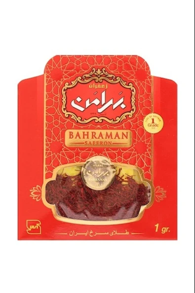 ALYA SAĞLIK Bahraman Hakiki Safran 1 Gr