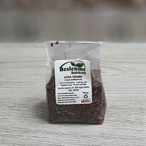 BESLENME DEDEKTİFİ Keten Tohumu (100 Gr)