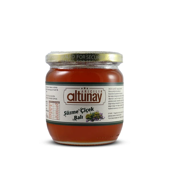 BESLENME DEDEKTİFİ Süzme Çiçek Balı 500 Gr ürün görseli 1