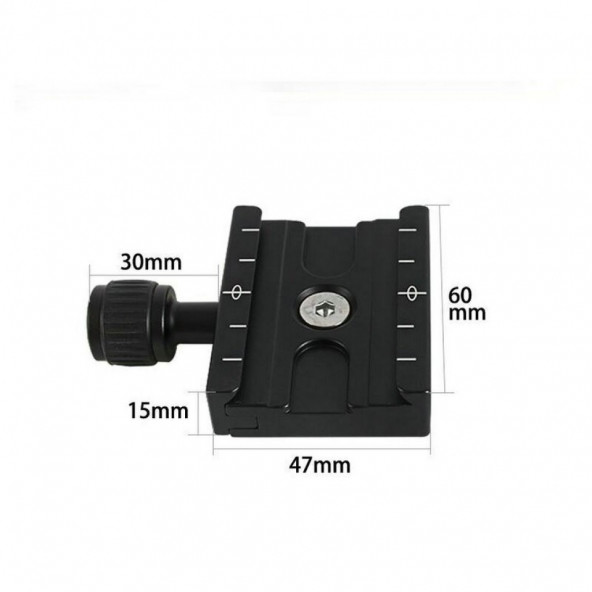 Ayex Arca-Swiss Standart, Ayex QR60S Clamp ve PU-60 Quick Release - 4