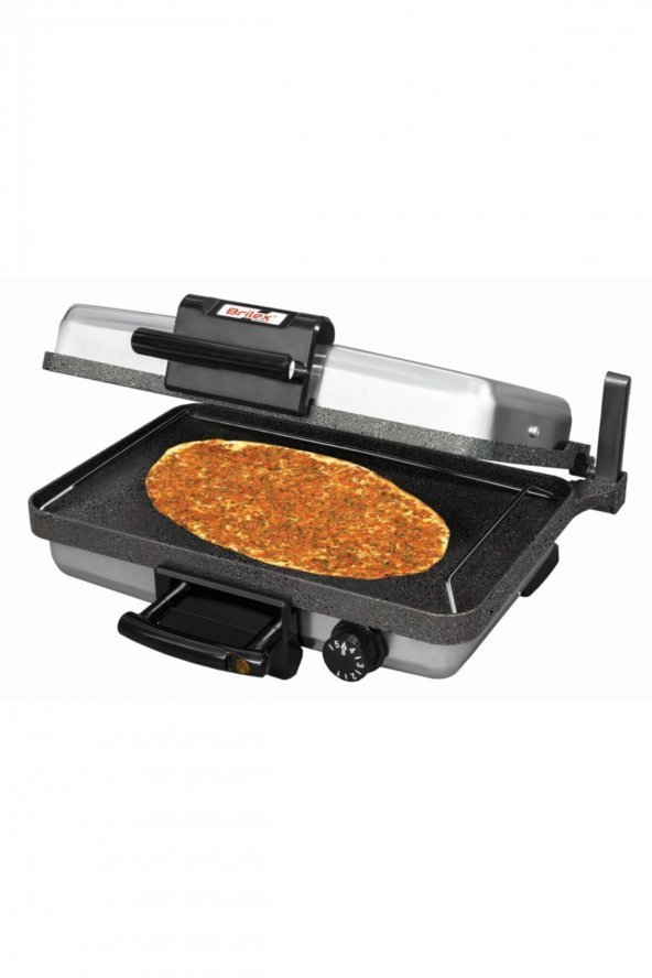 Brilex Jumbo Granit Grill Silex Bazlama Ve Lahmacun Makinesi - 4
