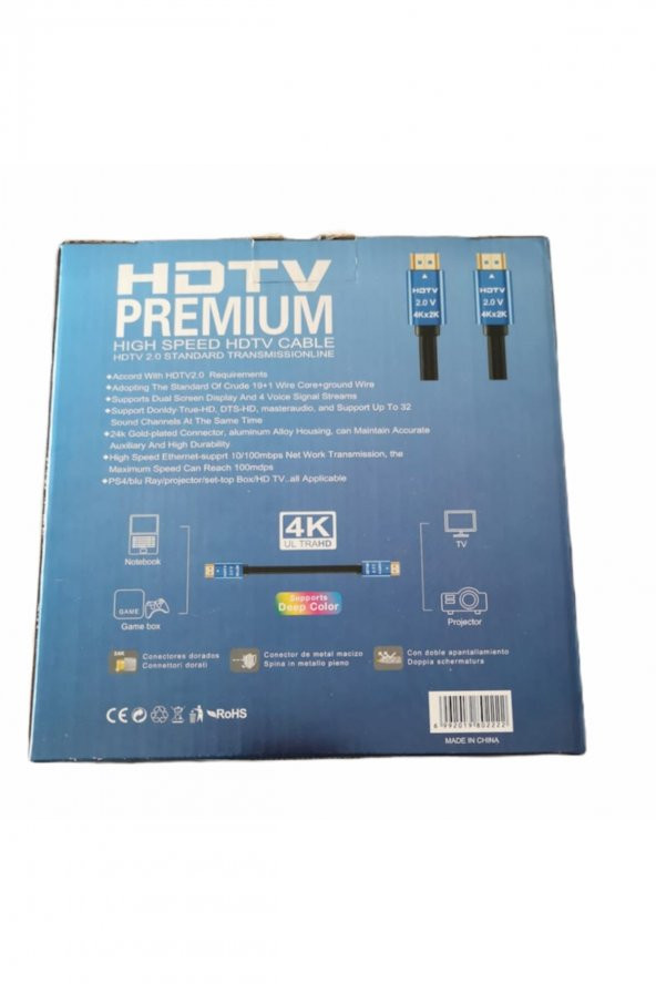 4k Hdmı Kablo 2.0v - 10m - 2