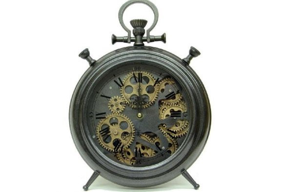 Saat Çarklı Masa Saati Duvar Saati Dekoratif Hediyelik