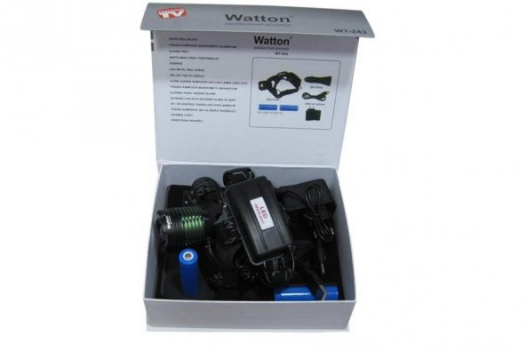 Orjinal 800 Lümen Tx6 Şarjlı Zoomlu Kafa Feneri Kamp Lamba - Resim 4