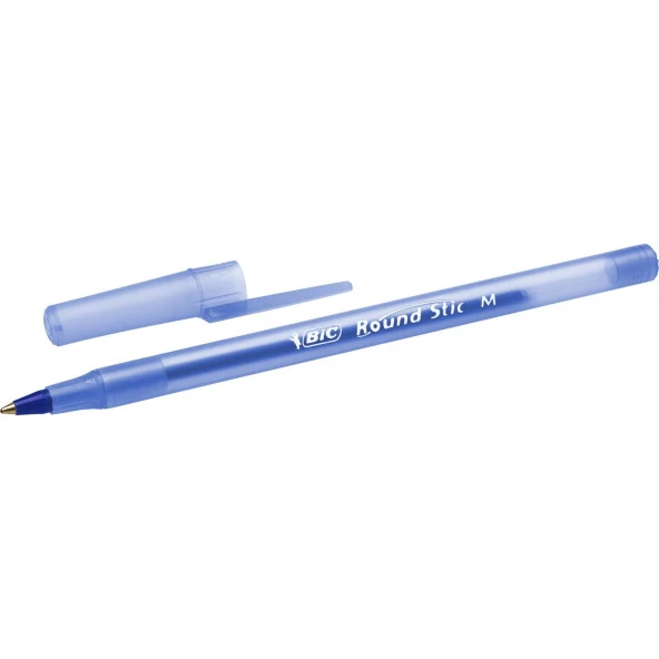 Bic Tükenmez Kalem Round Stick 1.0 MM Mavi (60 Lı Paket) - Resim 2