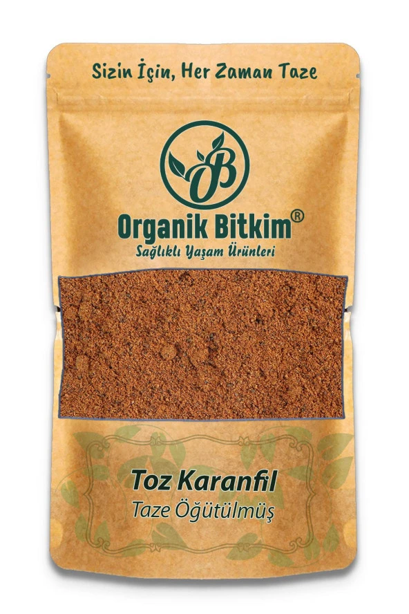 Organik Bitkim Karanfil Toz (Öğütülmüş) 100 gr ürün görseli 1