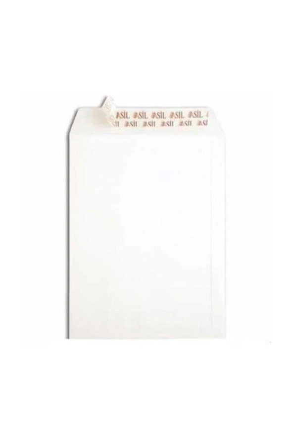 Asil Doğan Torba Zarf Extra Silikonlu 32 x 42 Cm 110 GR Beyaz (250 Adet)