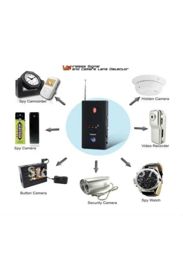 GİZLİ KAMERA ARAMA DEDEKTÖRÜ GSM CİHAZ BULUCU - 8
