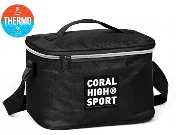 Coral High Sport Siyah Thermo Beslenme Çantası 22801