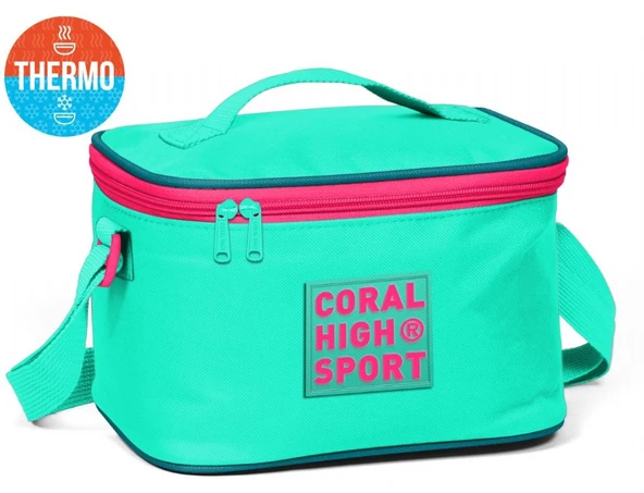 Coral High Sport Su Yeşili Thermo Beslenme Çantası 22804