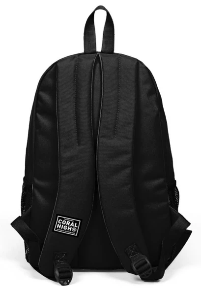 Coral High Sport Siyah İlkokul,Ortaokul ve Günlük Sırt Çantası - Resim 3