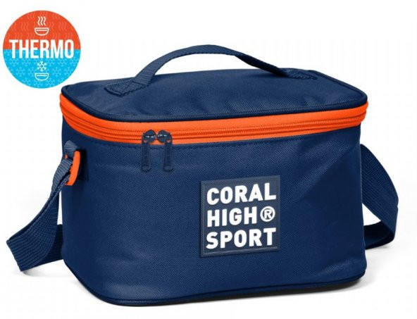 Coral High Sport Lacivert Thermo Beslenme Çantası 22806