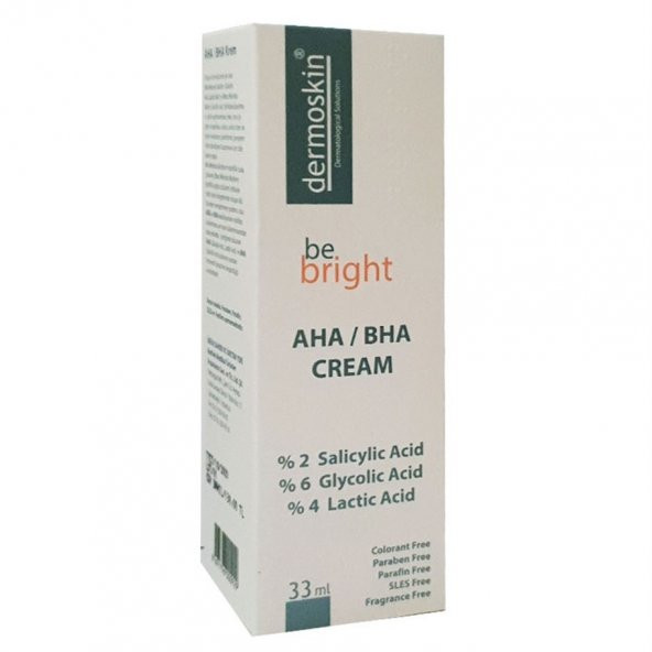 Dermoskin Be Bright AHA - BHA Krem 33 ml