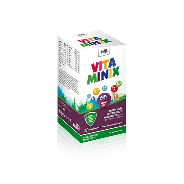 Vitaminix Kara Mürver Ekstresi Şurup 150 ml