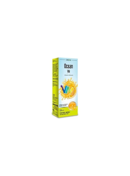 Ocean Vm Portakal Aromalı Şurup 150 ml