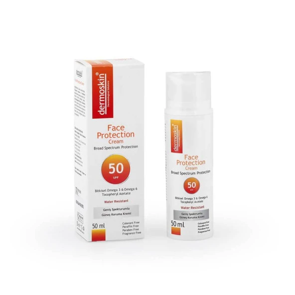 Dermoskin Face Protection Cream SPF 50+ Yüz Koruyucu